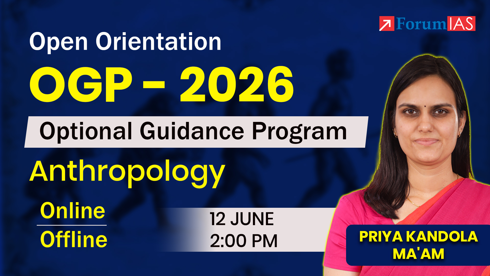Open Orientation on Anthropology OGP